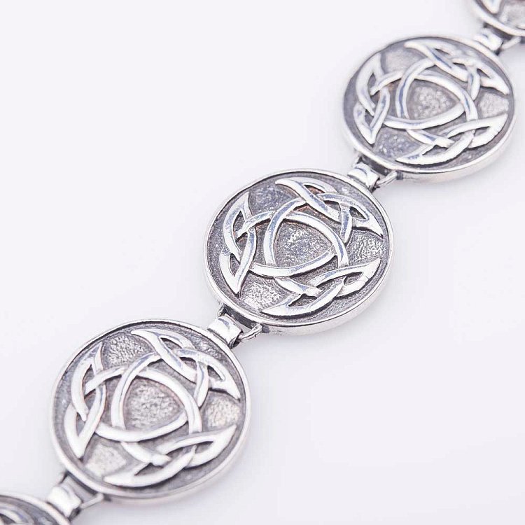 Срібний браслет 14095 - 1 Срібний браслет 14095 від ювелірного магазину Онікс - 1