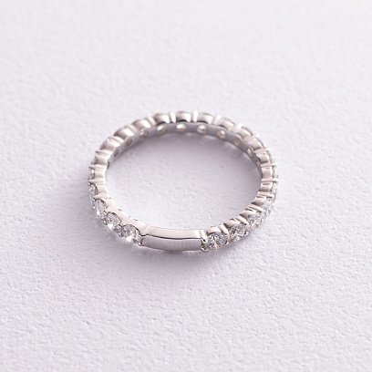 Кольцо в платине с бриллиантами кб0238nl №3