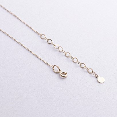 Золоте кольє "Монетки" (можливе гравіювання) кол02499 №3