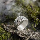 Серебряное кольцо "Карп и волны" 7021 от ювелирного магазина Оникс - 5