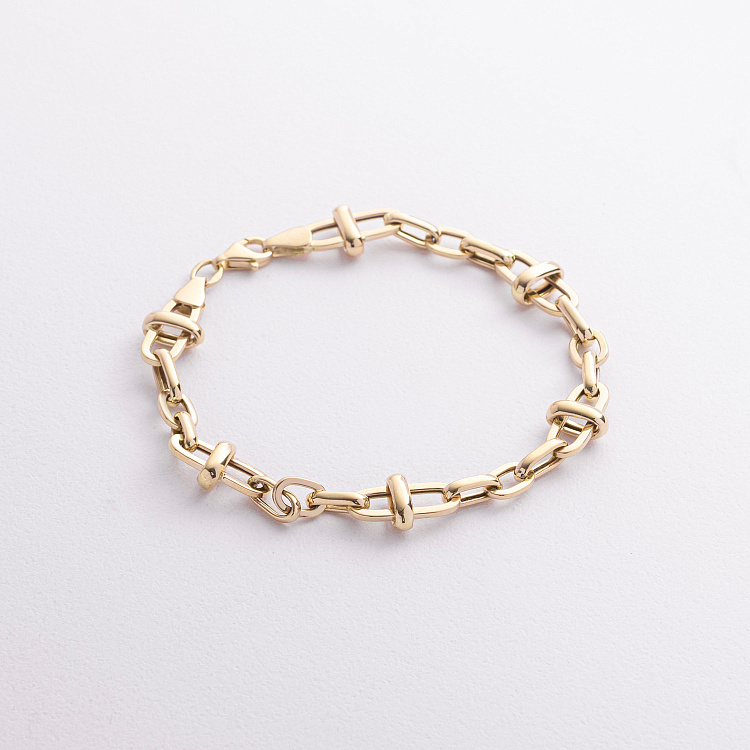 Браслет "Camila" у жовтому золоті б05624 Браслет "Camila" у жовтому золоті б05624 від ювелірного магазину Онікс