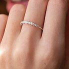 Золотое кольцо с дорожкой камней (бриллианты) кб0461ca от ювелирного магазина Оникс - 3