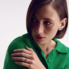 Срібна каблучка з агатом 1851/1p-GRAG от ювелирного магазина Оникс - 6