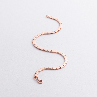 Браслет "Aria" у червоному золоті б05708 №6