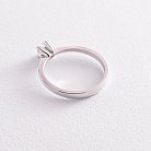Помолвочное золотое кольцо "Сердце" с бриллиантом кб0399z от ювелирного магазина Оникс - 4