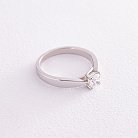 Помолвочное золотое кольцо с бриллиантом кб0419 от ювелирного магазина Оникс - 2