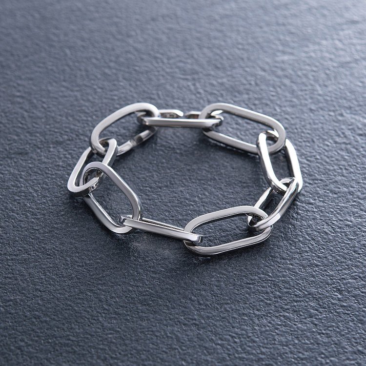 Серебряный браслет "Цепочка" (глянцевый) 141649 от ювелирного магазина Оникс - 7