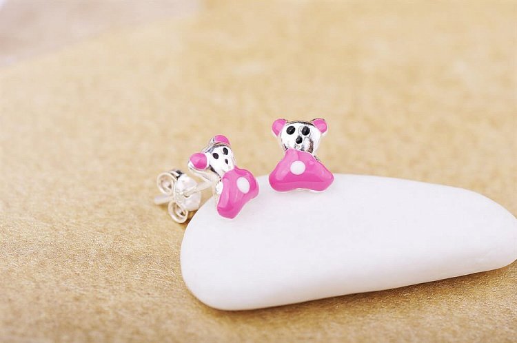 Сережки дитячі "Ведмедики" 12290 від ювелірного магазину Онікс - 1