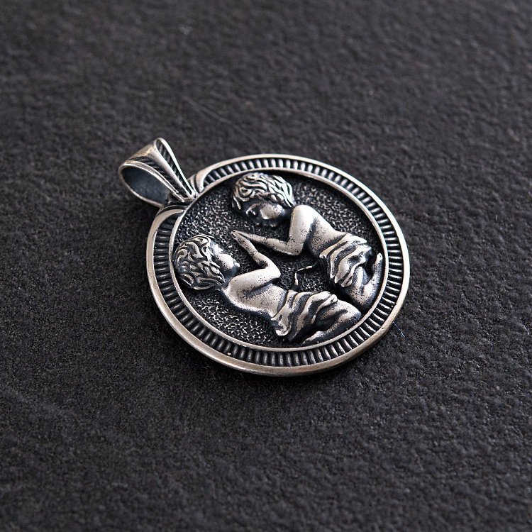 Срібний кулон "Знак зодіаку Близнюки" 133200близнюки від ювелірного магазину Онікс - 2