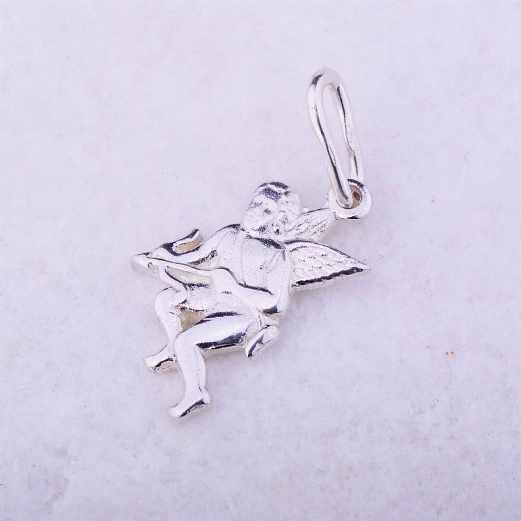 Детская подвеска "Амур" 131520 от ювелирного магазина Оникс - 1