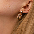 Сережки "Melaine" у червоному золоті с09111 от ювелирного магазина Оникс - 3