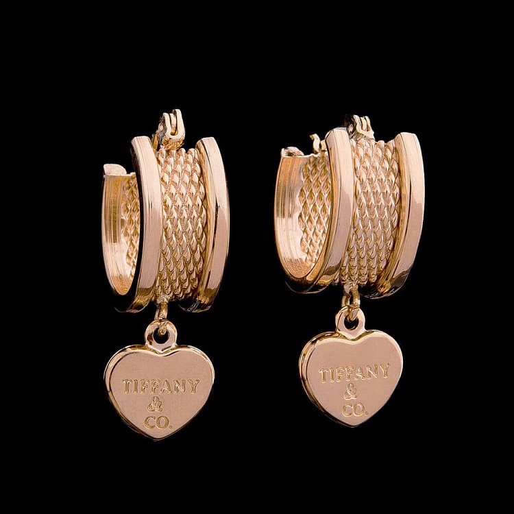 Эксклюзивные золотые серьги с03587 от ювелирного магазина Оникс - 1