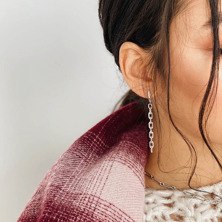 Срібне кольє "Ланцюжок" 181051 від ювелірного магазину Онікс - 15