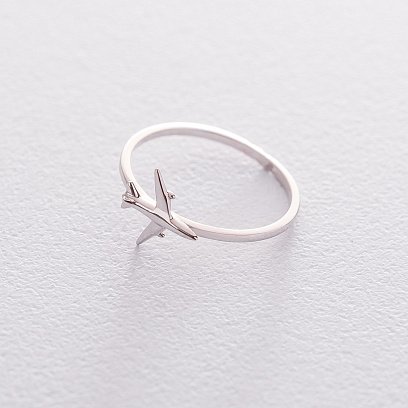 Золотое кольцо "Самолетик" к06334 №3