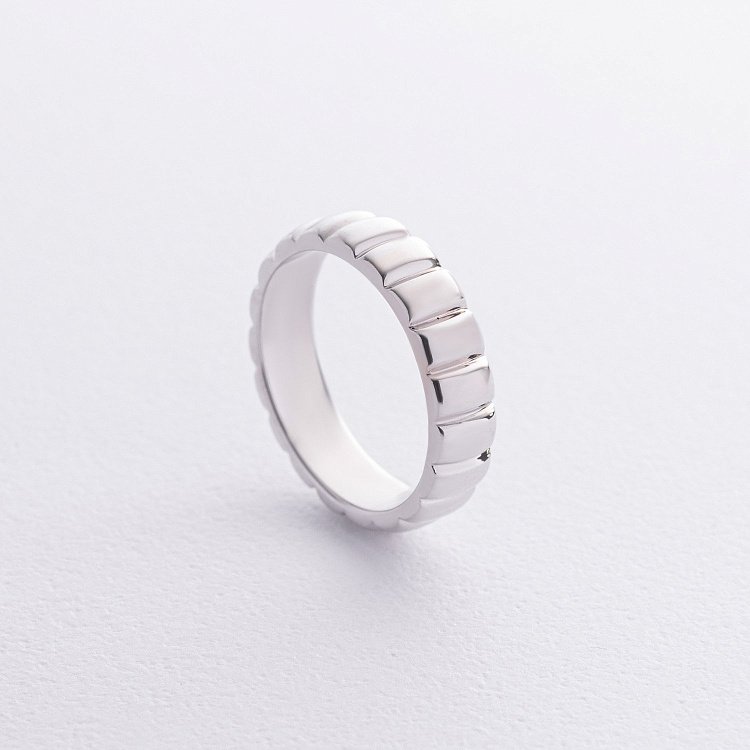 Кольцо "Leone" в белом золоте к08138 от ювелирного магазина Оникс