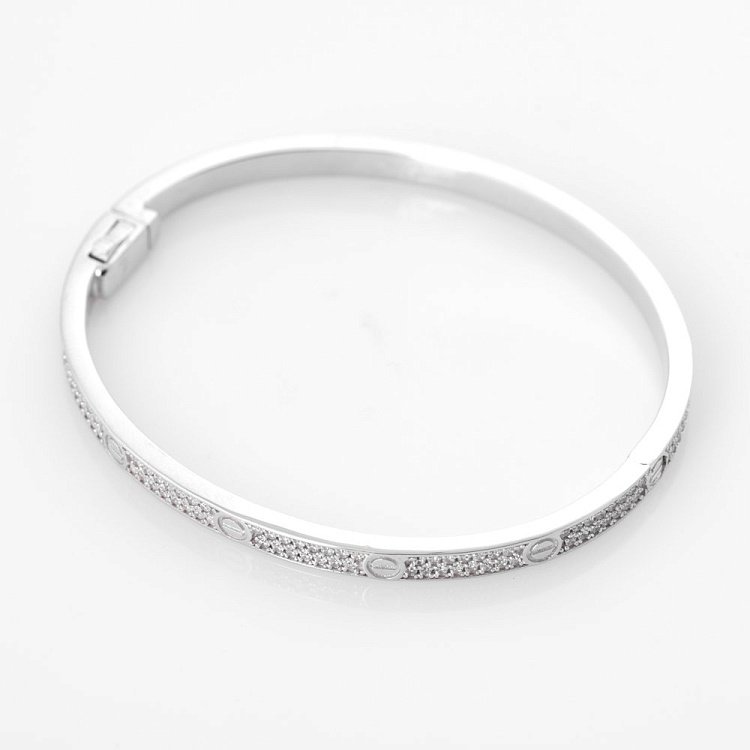 Серебряный браслет с фианитами 141192 от ювелирного магазина Оникс - 3