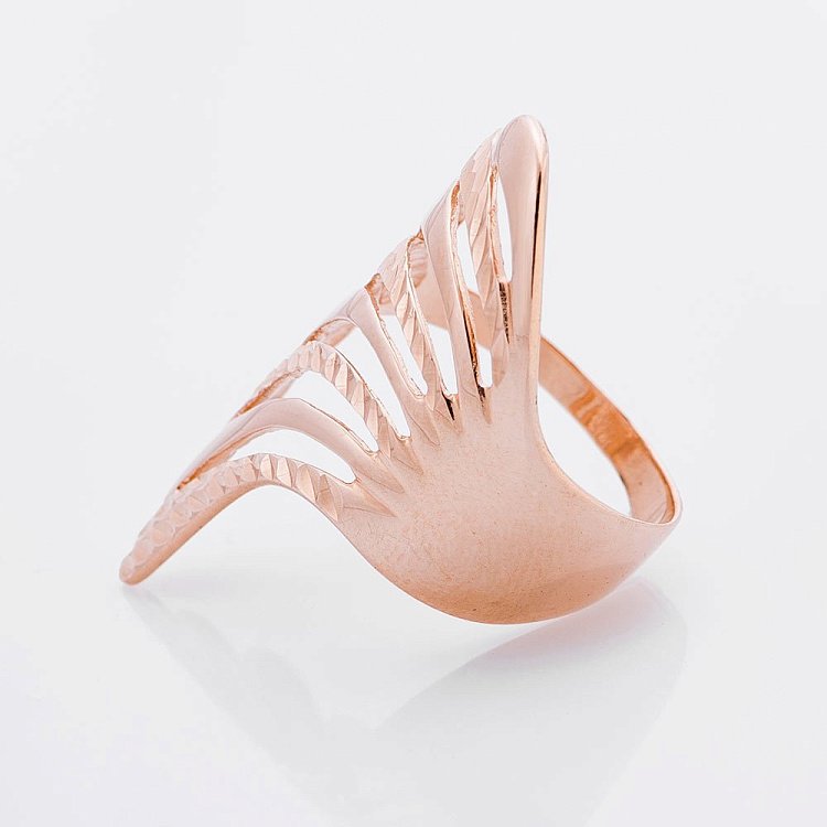 Золотое кольцо к00873 - 1 Золотое кольцо к00873 от ювелирного магазина Оникс - 1