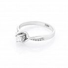 Помолвочное кольцо с бриллиантами кб03032 от ювелирного магазина Оникс - 5