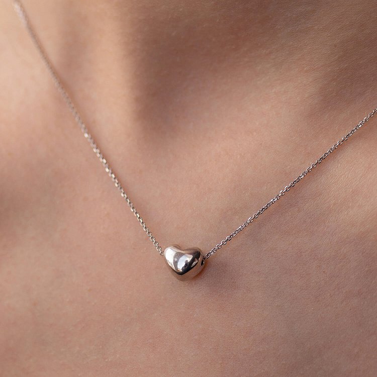 Золоте кольє з сердечком кол01322 від ювелірного магазину Онікс - 11