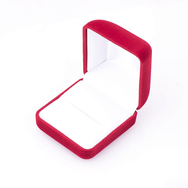 Футляр для украшений красный сф3022 от ювелирного магазина Оникс - 1