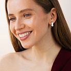 Золотые серьги "Grace" с09634 от ювелирного магазина Оникс - 4