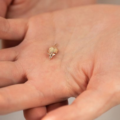 Золотой сувенир "Кошельковая мышь" сув00000 №2