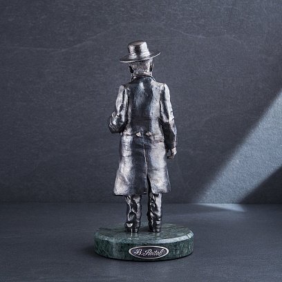 Срібна фігура ручної роботи "Єврей з Торою" сер00045е №4