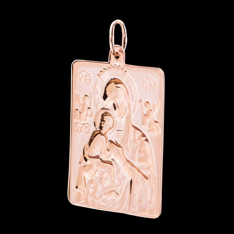 Золота ладанка п01070 від ювелірного магазину Онікс - 1