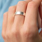 Серебряное кольцо "Минимализм" (возможна гравировка) 112144 от ювелирного магазина Оникс - 10