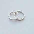 Срібний перстень ручної роботи "Щастя" з фіанітом 112125 от ювелирного магазина Оникс - 9