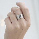 Серебряное кольцо "Ножки младенца" 112008 от ювелирного магазина Оникс - 2