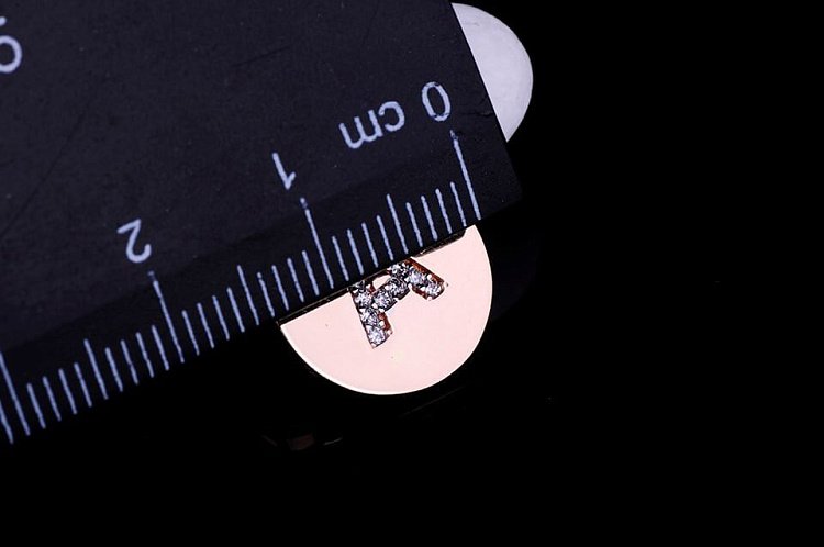 Золота підвіска з літерою "А" (фіаніти) п01546а від ювелірного магазину Онікс - 1