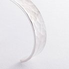 Жорсткий браслет ручної роботи зі срібла 141435 от ювелирного магазина Оникс - 8