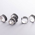 Серебряное текстурное кольцо 7018 от ювелирного магазина Оникс - 12