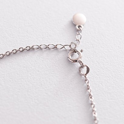 Срібний браслет "Дівчинка та хлопчик" (можливе гравіювання) 2084 №8