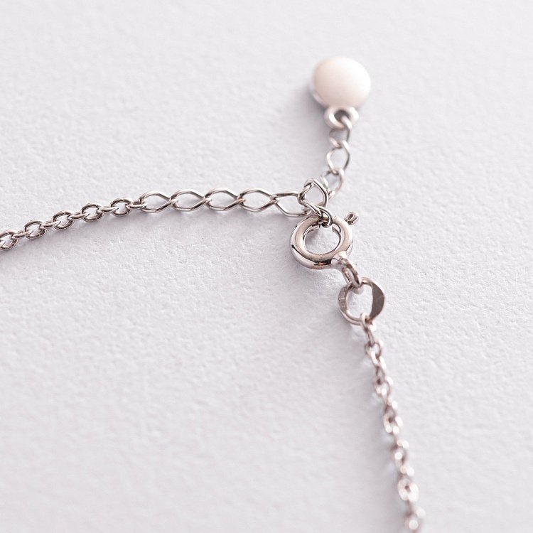 Срібний браслет "Дівчинка та хлопчик" (можливе гравіювання) 2084 від ювелірного магазину Онікс - 7