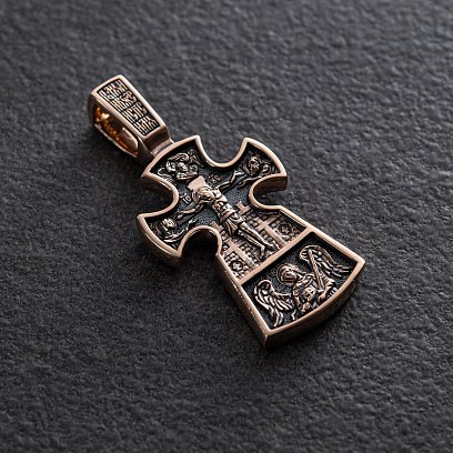 Православний хрест "Розп'яття. Розсудливий розбійник" п01652 №2