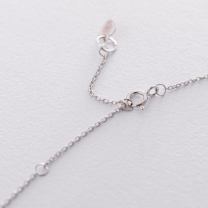 Серебряное колье "Корона" 18884 №2