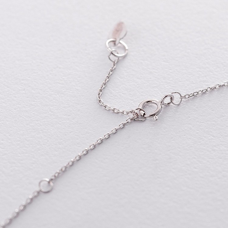 Серебряное колье "Корона" 18884 от ювелирного магазина Оникс - 1