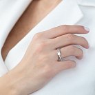 Золотое кольцо с бриллиантами Y017 от ювелирного магазина Оникс - 3
