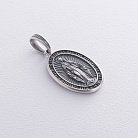 Серебряный кулон "Дева Мария" 7115 от ювелирного магазина Оникс - 4