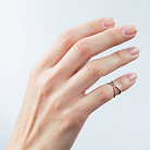 Срібна каблучка "Орбіта" на фалангу 901-00877 от ювелирного магазина Оникс - 1