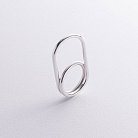 Серебряное кольцо "Chantal" (на два пальчика) 112779 от ювелирного магазина Оникс - 2
