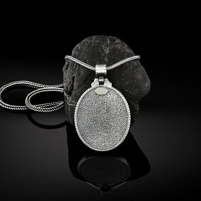 Серебряный кулон "Иисус Христос" 133181 №2