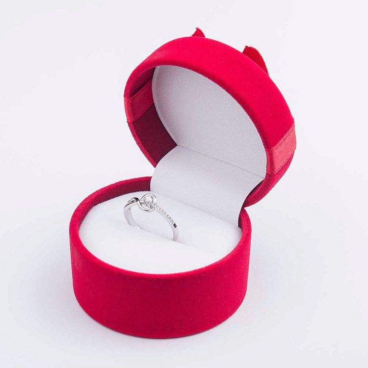 Золота каблучка з діамантами S00173R - 3 Золота каблучка з діамантами S00173R від ювелірного магазину Онікс - 3