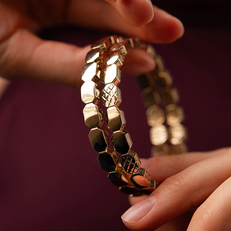 Браслет "Brianna" в желтом золоте б05790 от ювелирного магазина Оникс - 7