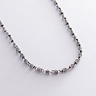 Серебряная цепочка "Фантазийное плетение" (5мм) 18461 от ювелирного магазина Оникс - 1