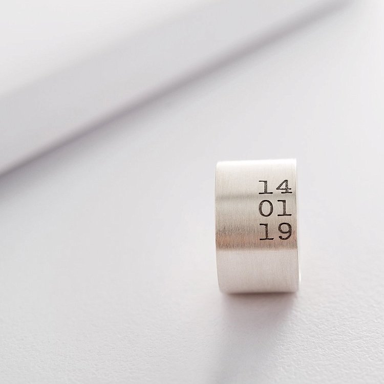 Кольцо "Дата" 112143data2 - 6 Кольцо "Дата" 112143data2 от ювелирного магазина Оникс - 6