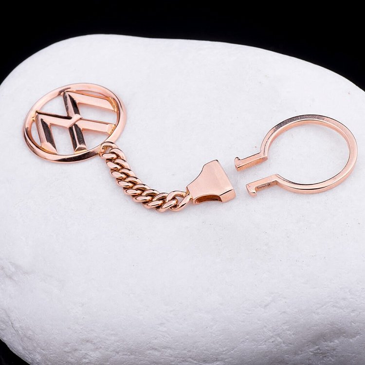 Золотий брелок "Volkswagen-Фольксваген" бр00001фв від ювелірного магазину Онікс - 3