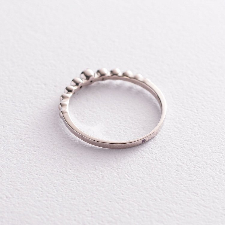 Золотое кольцо с бриллиантами 101-10019 от ювелирного магазина Оникс - 4